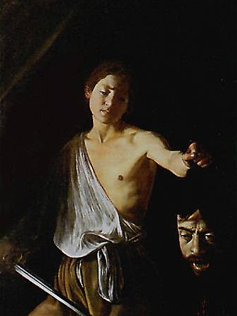 David con la cabeza de Goliat, 1609-1610, Caravaggio