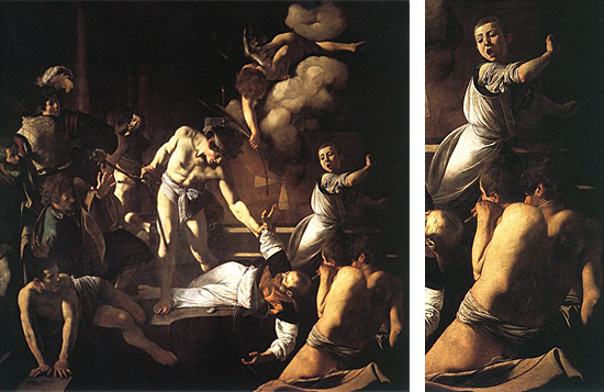 Martirio de san Mateo, 1599-1600, Caravaggio
