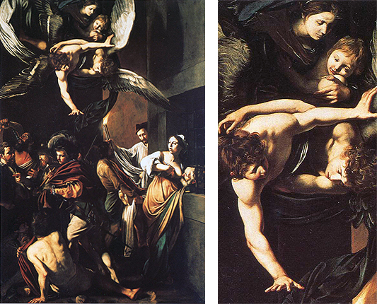 Las siete obras de misericordia, 1607, Caravaggio