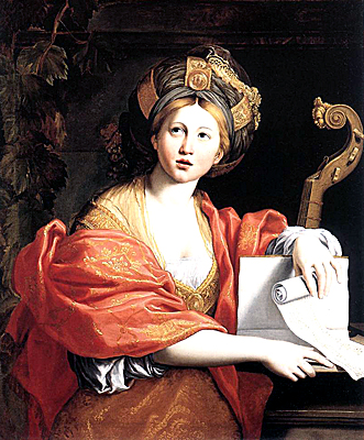 La Sibylle de Cumes, 1616-1617, Dominiquin, Rome, Galleria Borghese