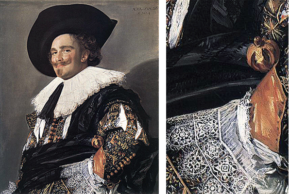 Caballero sonriente, 1624, Franz Hals