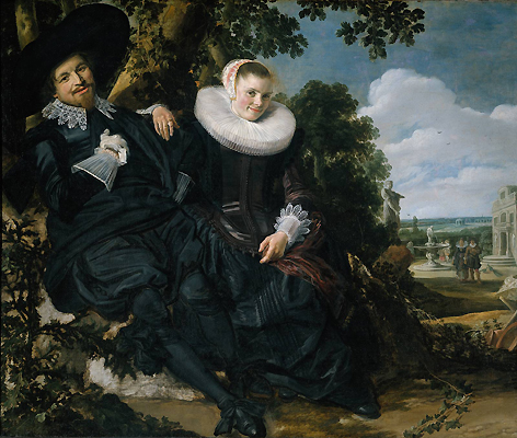 Portrait de mariage, vers 1622, Franz Hals