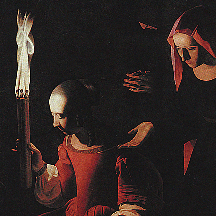 San Sebastián curado por Irene, hacia 1649, Georges de la Tour