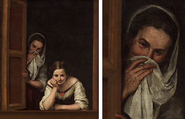 Muchacha en la ventana, c. 1670, Murillo