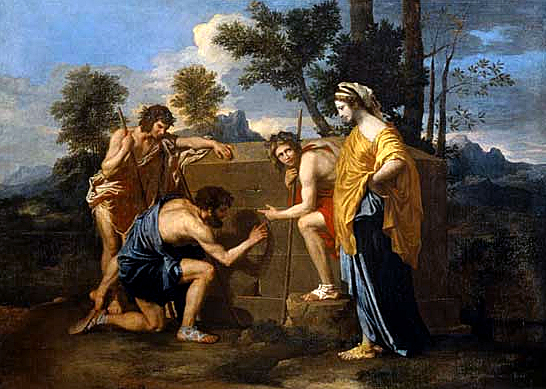 Et in Arcadia ego, 1638-1639, Nicolas Poussin