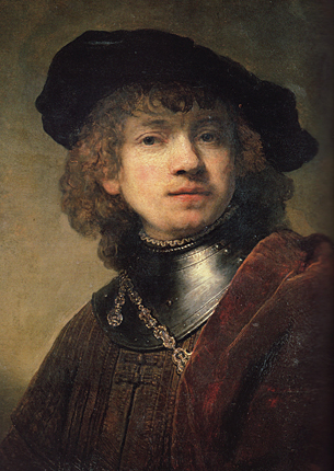 Autoportrait jeune, Rembrandt
