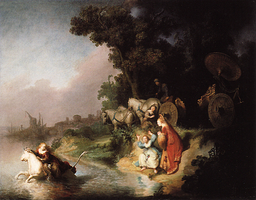 El Rapto de Europa, 1632, Rembrandt