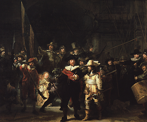 La Ronde de nuit, 1642, Rembrandt