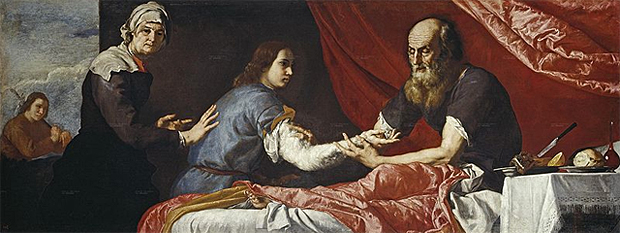 Isaac bendice a Jacob, 1637, José de Ribera