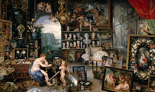 Allégorie de la Vue, 1617, Bruegel l'Ancien et Rubens