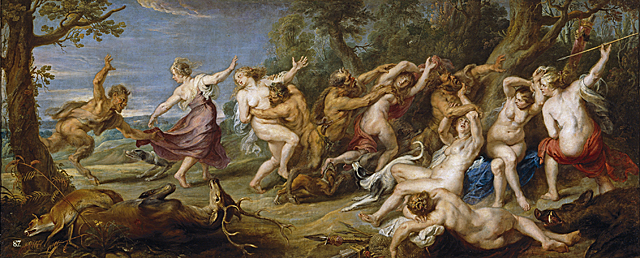 Diana y sus ninfas, Rubens