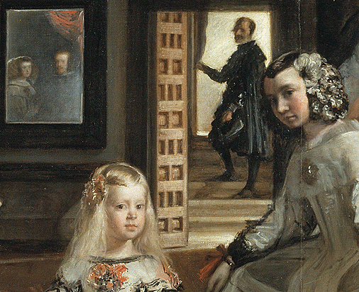 Las Meninas, 1656, Diego Velázquez, detalle