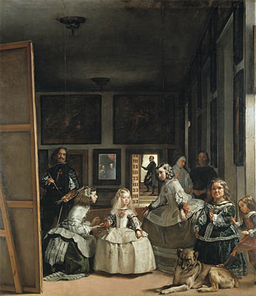 La familia de Felipe IV (Las Meninas), 1656, Diego Velázquez