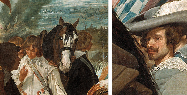 Rendición de Breda, Diego Velázquez, detalles