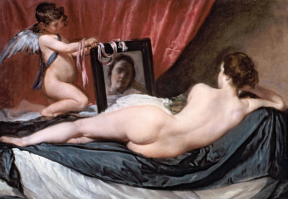 Venus del espejo, 1650, Diego Velázquez