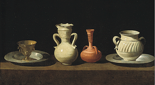 Bodegón, 1630, Francisco de Zurbarán