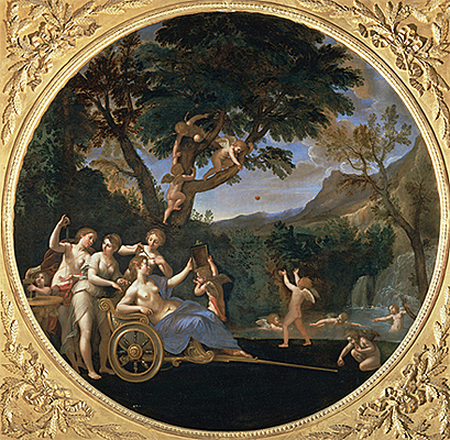 La toilette de Vénus, 1618-1622, Francesco Albani