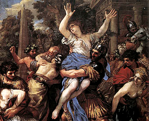 El rapto de las Sabinas, 1626-1631, Pietro da Cortona