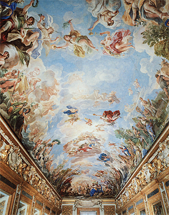 Plafond de la galerie du palais Médicis-Riccardi, vers 1659, Luca Giordano
