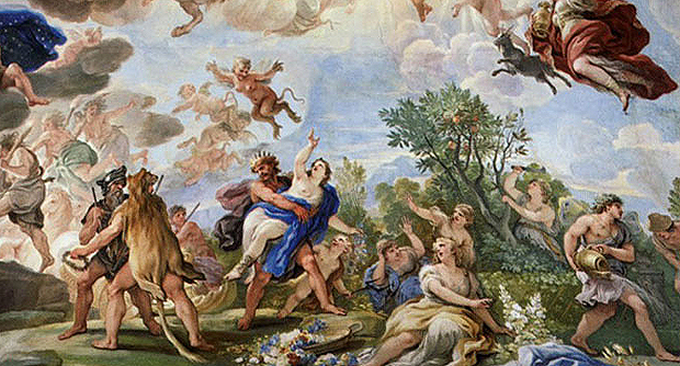 Galería del palacio Medici-Riccardi, Luca Giordano, detalle