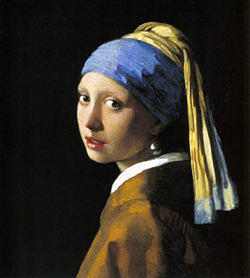 La joven de la perla, Vermeer
