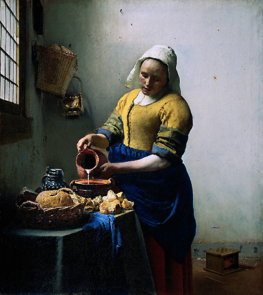 La lechera, Vermeer