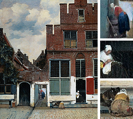 El callejón, Vermeer