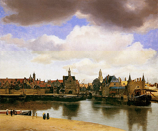 Vista de Delft, 1659-1660, Johannes Vermeer