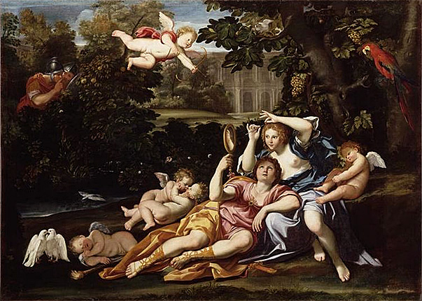 Rinaldo y Armida, 1620-1621, Domenichino