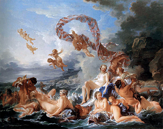 El triunfo de Venus, 1740, François Boucher