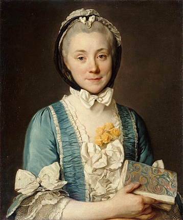 Portrait de Madame Lenoir, 1764, Joseph Siffred Duplessis