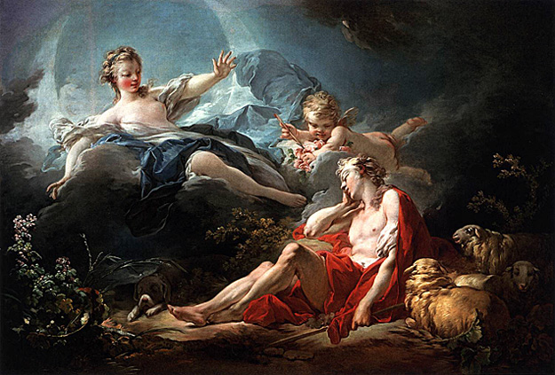 Diane et Endymion, 1753-1756, Jean Honoré Fragonard