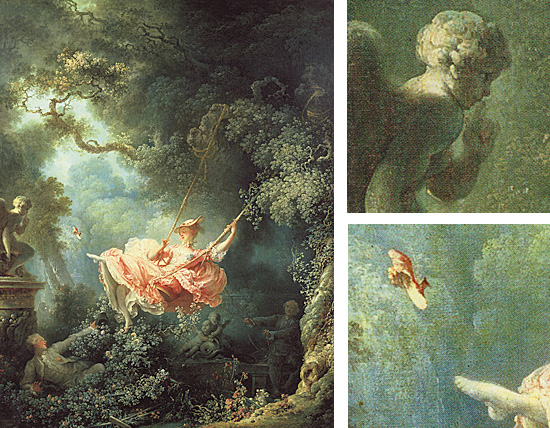 Los felices azares del columpio, 1766, Fragonard