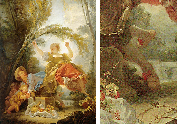 El columpio, hacia 1750-52, Jean Honoré Fragonard