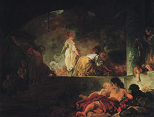 Les blanchisseuses ou la lessive, 1756-1761, Jean Honoré Fragonard