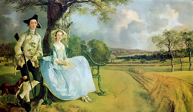 Les Epoux Andrews, 1748-49, Thomas Gainsborough