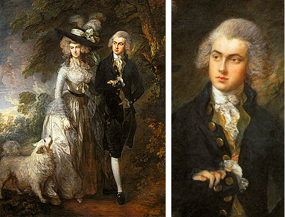 El paseo matinal, 1783, Thomas Gainsborough