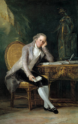 Gaspar Melchor de Jovellanos, 1798, Francisco de Goya, Madrid, Museo del Prado