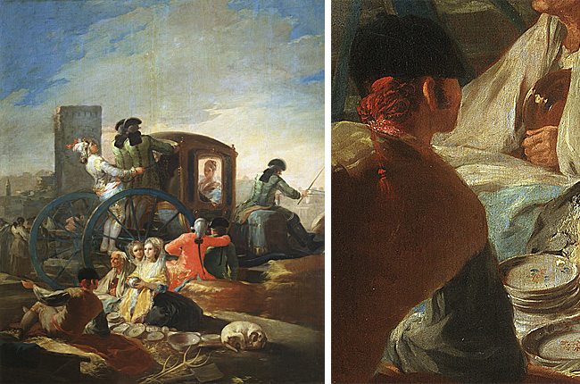 Le Marchand de vaisselle, 1778-1779, Francisco de Goya, Madrid, Prado