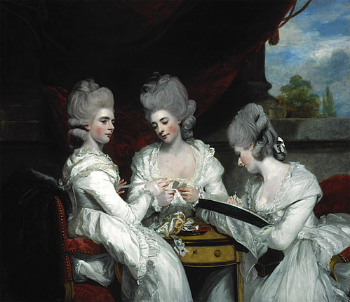 Las hermanas Waldegrave, 1780-1781, Joshua Reynolds