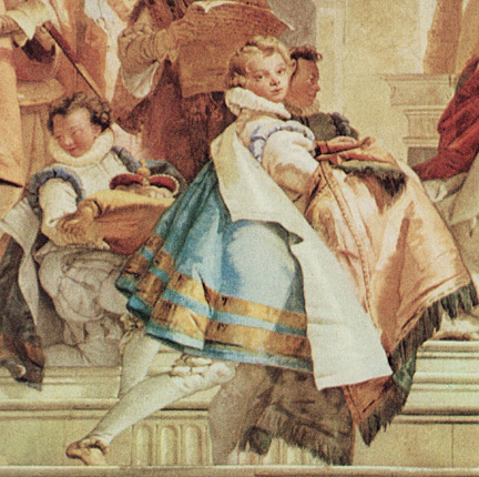 L'investiture de Herold, 1751, Giambattista Tiepolo, Residenz