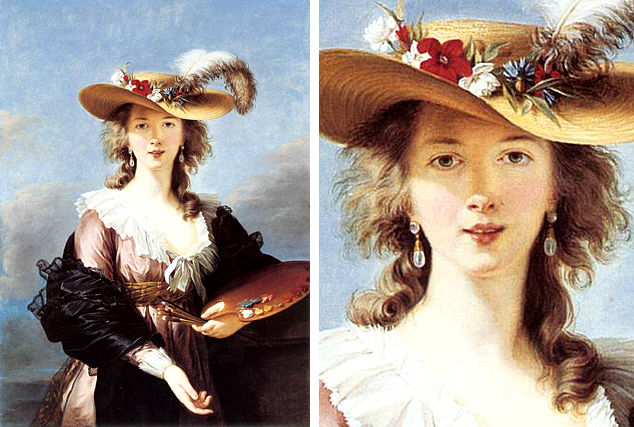 Autorretrato, hacia 1782, Elisabeth Vigée-Lebrun