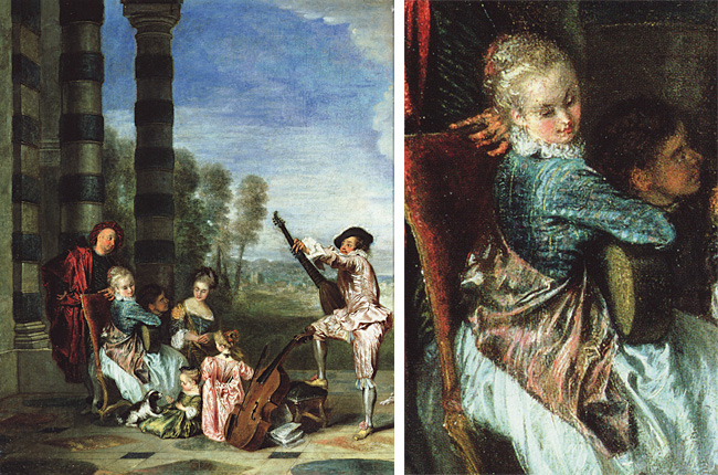 Los encantos de la vida, 1718, Jean Antoine Watteau