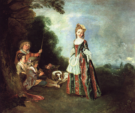 Iris, hacia 1719-1720, Jean Antoine Watteau