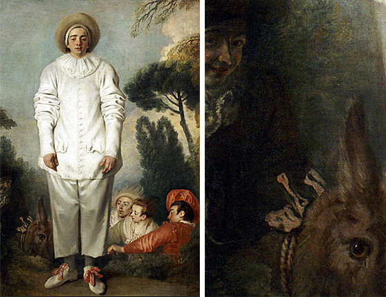 Pierrot, 1715-1721, Jean Antoine Watteau