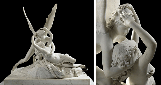 Amour et Psyché, 1787-93, Antonio Canova, Paris, musée du Louvre