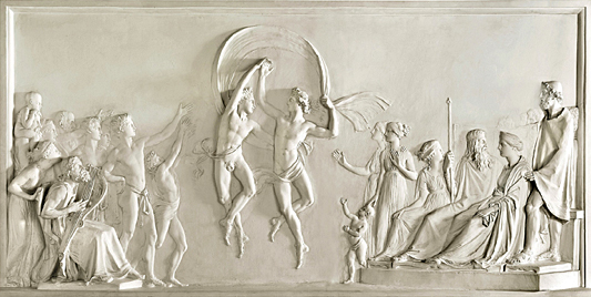 La Danse des fils d'Alkinoos, 1790-1792, Antonio Canova