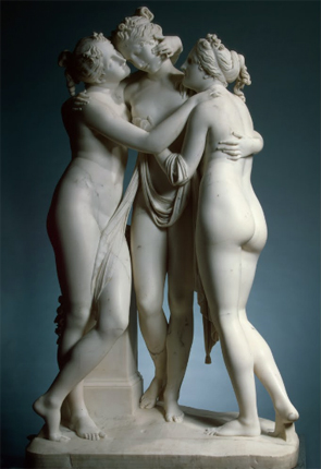 Las Tres Gracias, 1812-1816, Antonio Canova