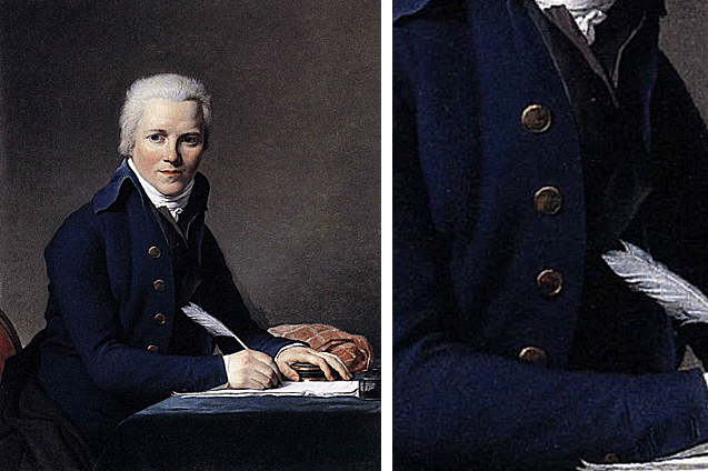 Retrato de Jacobus Blauw, 1795, Jacques Louis David