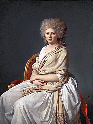Anne-Marie Louise Thélusson, 1790, Jacques Louis David